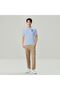 Men’s Slim Fit 3D Lion Embroidery Lycra Pique Polo - 2