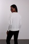 Ecru Crew Neck Lyocell Yarn Knitwear - 6