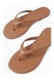 Thong Leather Flip Flops Sandals - 4