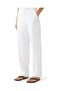 Tapered Cut Pocket Pants - White - 5