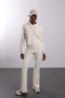 Cream Hooded Knitwear Set - 5