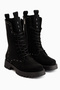 Pauline Black Suede Boots Women's Boots - 3