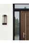 Black Outdoor Led Wall Lamp with Motion Sensor - 3