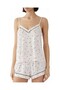Fiona two-piece v-neck cami and shorts pajama set - 2