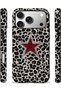 Compatible with iPhone 17 Pro Max / 18 Pro Max - Red Star, Double Layer Cover, Glossy Surface Protective Case - 2