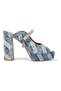 Stylish Platform Heeled Peep-Toe Sandals