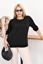 Embroidered Glitter Cotton Mercerized Sweater - 2