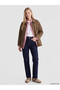 Esvab • Modern & Distinctive Shirt Roba Collar Loose Fit Women's Jean Jacket - 2