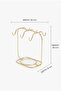 Coffee Cup Organizer, Stainless Metal Cup Stand, Cup Hanger, Kitchen Ornament - 6