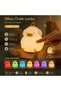 7-Color Silicone Duck LED Desk Lamp with Beat-Synced Lighting, Musician-Inspired Design, Touch-Activated Color-Changing Dec - 3