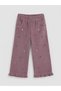 Timeless Clothing & Timeless Choices Girls' Velvet Trousers with Drawstring Waist - 2