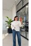 Pompom Scalloped Knitwear Ecru - 3