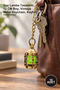 10 Pieces Brass Gas Lamp Keychain – Gas Lamp Design, 12 cm Length, Vintage Metal Keychain, Keyfob