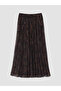 Alita City Lcw Studio Purple Chiffon Patterned Midi Women's Skirt with a Difference - 6