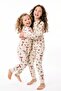 Girl's Christmas Themed Bowknot Long Sleeve Pajama Set - 8