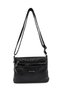 Women's Faux Leather 5-Compartment Crossbody Shoulder Bag with Multiple Compartments and Adjustable Strap - 7