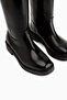 Judy Black Flat Sole Women's Boots - 4