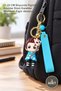 3 Pieces of Anime Figure Keychains – Key Ornaments with Figures 21-23 cm Tall, Character Keychain Figure Accessory