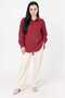 Women's Muslin Shirt Long Sleeve Relaxed Fit