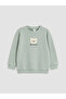 Esvab • Modern & Distinctive Baby Boy Embroidered Sweatshirt and Striped Pants - 3