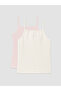 I Embroidered Girls' Undershirt 2-Pack from Freezen Store