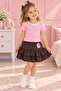 Girl's Skirt Suit - 2