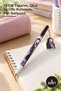 5 Pieces of Ballpoint Pens with Anime Figures – 15 cm Design, School and Office Use, Ballpoint Pen