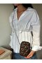 Women's Silver Chain Strap Crossbody Phone & Wallet Bag - 2