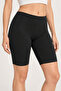 Women's 2-Piece Cotton Stretchy Above-Knee Biker Leggings Casual Basic - 4