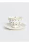 Clover Patterned Coffee Cup Set (W6) - 3