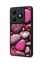 Spark 20 Compatible Pink-Gold Patterned Camera Protected Shockproof Case - 2