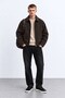 Plain Men's Cashmere Jacket Coat - 2