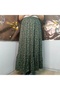 Elastic Waist 3-Layer Ruffle Viscose Fabric Skirt, Mevlana Long Cotton Skirt, Size 38-46 - 5