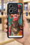 Realme C61 Compatible Gum Patterned Camera Protected Shockproof Case - 6