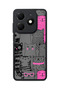 Spark 20 Compatible Pink Cat Patterned Camera Protected Shockproof Case