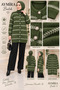 Women's Stripe Detailed Hijab Buttoned Soft Cardigan - 2