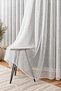 Dnr 24 Striped Tulle Curtain - Heavy Weight, 1/3 Layer with Dense Pleats - No Ironing Preferred Product
