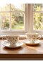 Clover Patterned Coffee Cup Set (W6) - 6