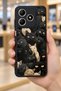 حافظة مقاومة للصدمات متوافقة مع Realme C61 مع حماية للكاميرا بنمط CatPattern - 6