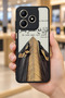 Realme C61 Compatible Auspicious Phrases Patterned Camera Protected Shockproof Case - 6
