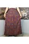 Elastic Waist 3-Layer Ruffle Viscose Fabric Skirt, Mevlana Long Cotton Skirt, Size 38-44 - 2