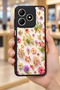 حافظة مقاومة للصدمات متوافقة مع كاميرا Realme C61 ذات نمط داليا مع حماية للكاميرا - 6