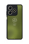 حافظة مقاومة للصدمات متوافقة مع Realme C61 مع حماية للكاميرا بنمط Lucky Clover