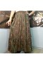 Elastic Waist 3-Layer Ruffle Viscose Fabric Skirt, Mevlana Long Cotton Skirt, Size 38-46 - 3