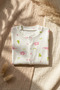 Pink Elephant Patterned 100% Cotton Baby Girl Romper 3-6-9 Months - 6
