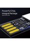 ذاكرة فلاش USB 2.0 بسعة 4 جيجابايت متعددة الألوان، عبوة من 10 قطع صغيرة الحجم، أقراص ذاكرة محمولة لأجهزة ماك - 3