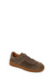 Men's Tan Lace-Up Suede Leather Sneaker Wm660018Ds - 7