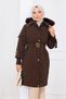 Women's Belted Nova Fabric Coat