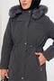 Women's Waist-Tie Nova Fabric Coat - 7