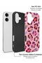 iPhone 17 Compatible - Pink Little Leopard, Dual Layer Cover, Glossy Surface Protective Case - 3